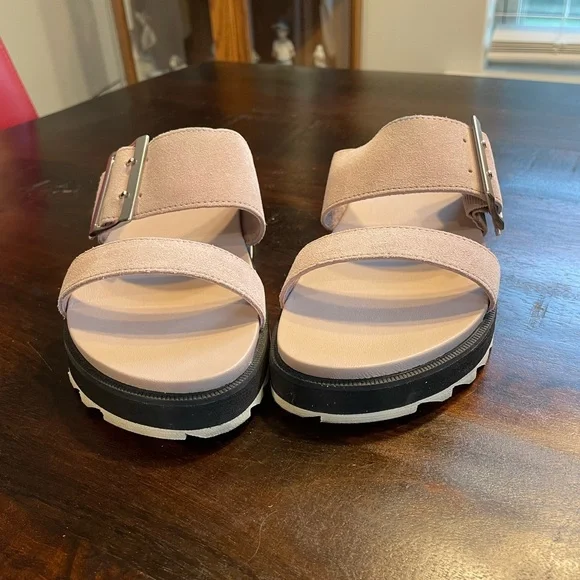 NIB, SOREL MAUVE ROAMING SLIDES, 7.5 - Picture 4 of 5